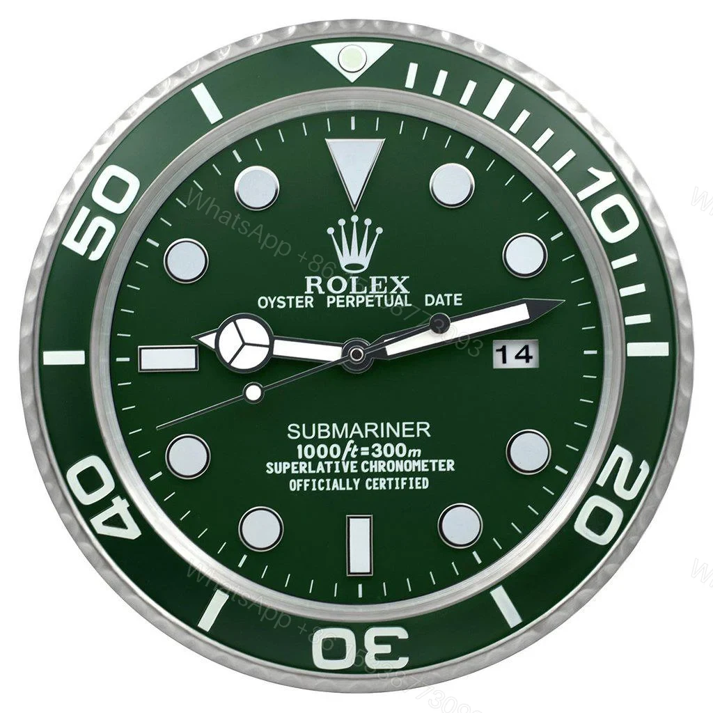 View 3 of ROLEX WALL CLOCK – SUBMARINER ‘HULK‘ EDITION