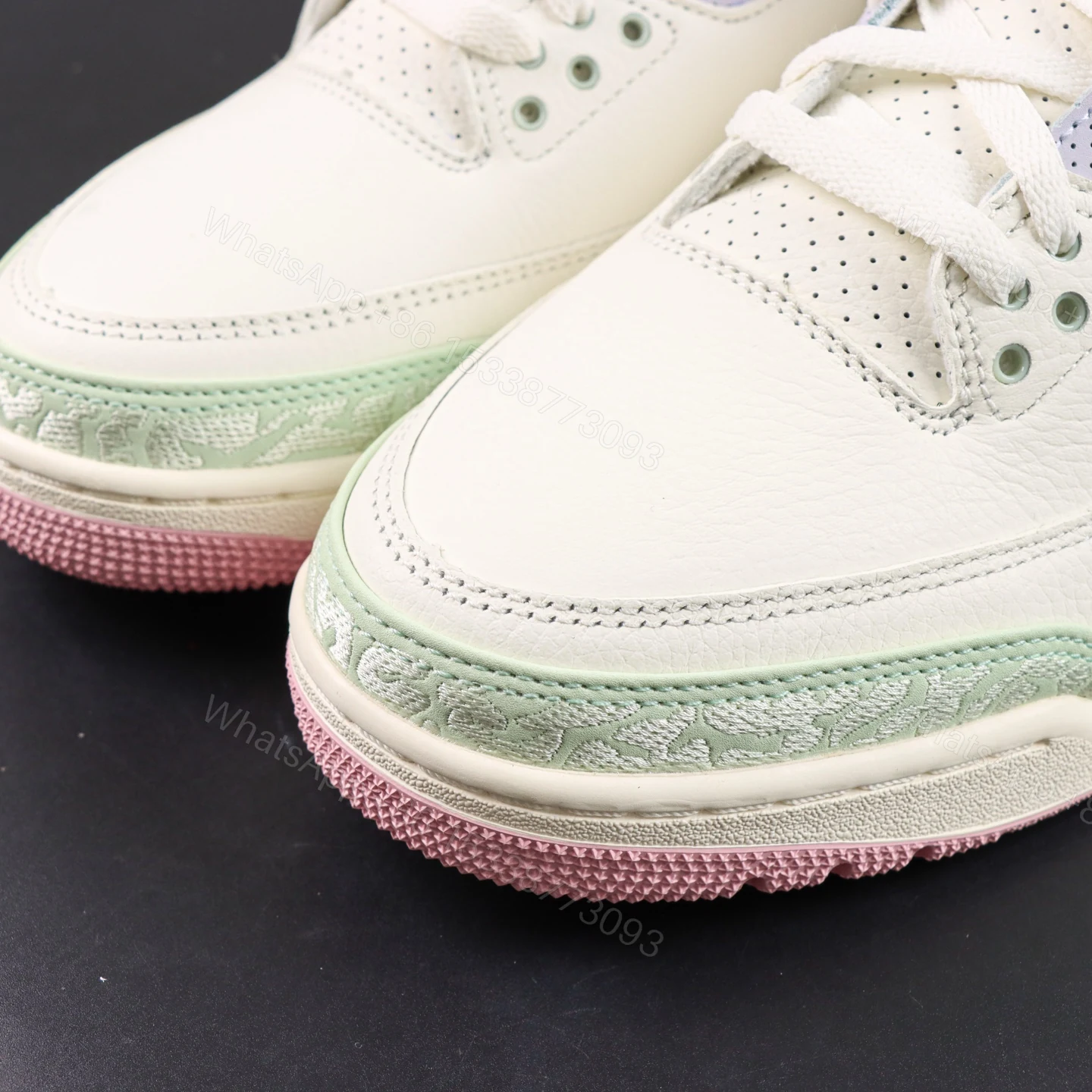 View 5 of Jordan 3 Retro Sail and Jade Aura