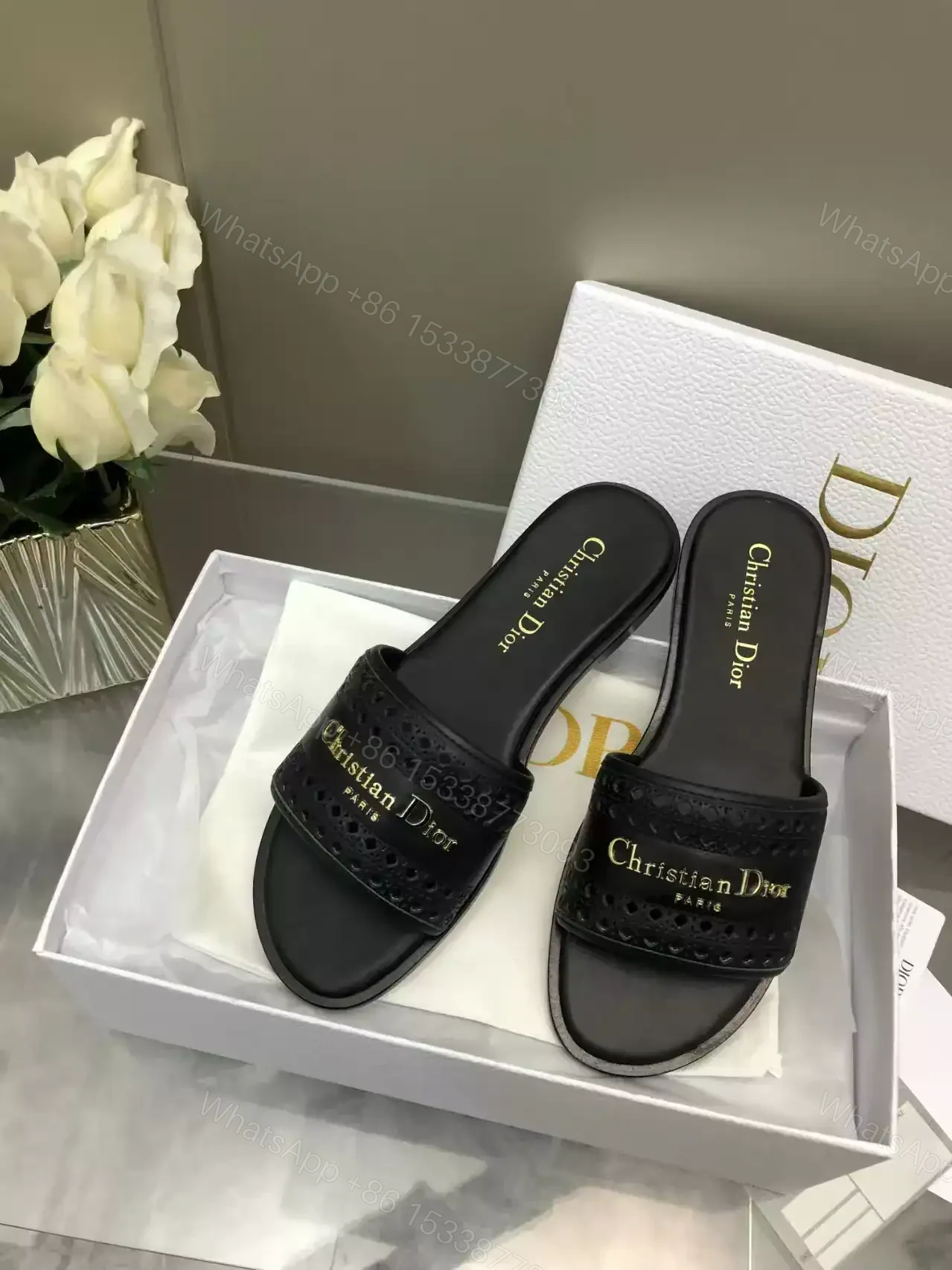 View 4 of Dior The Irresistible D-Lane Mules – SDD008
