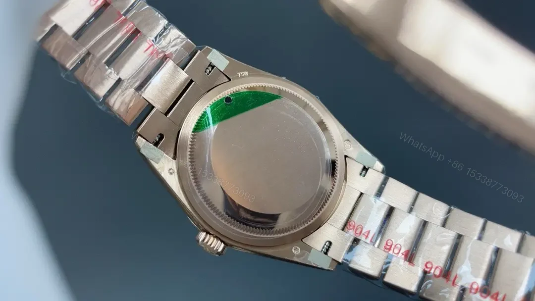 View 6 of Rolex Day-Date 36 Everose Gold Diamond Brown Ombré-Diamond President 128345RBR-0040