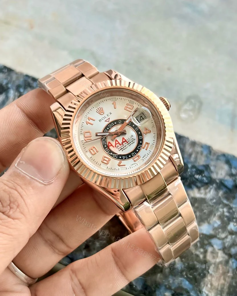 View 2 of Rolex Sky Dweller Champagne 40mm Automatic