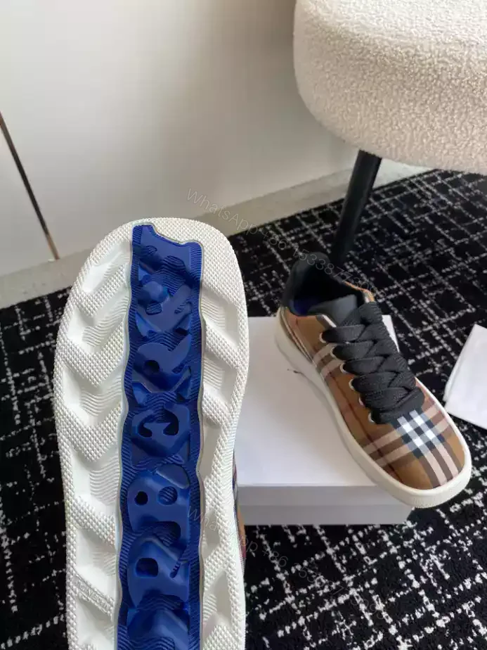 View 3 of BURBERRY RANGLETON CHECK SNEAKERS – BBR102