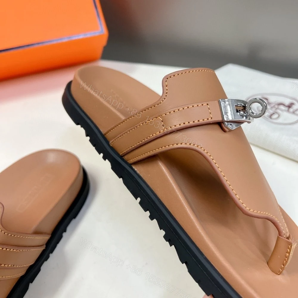 View 5 of HERMES EMPIRE SANDAL NATURAL H221074Z A3370
