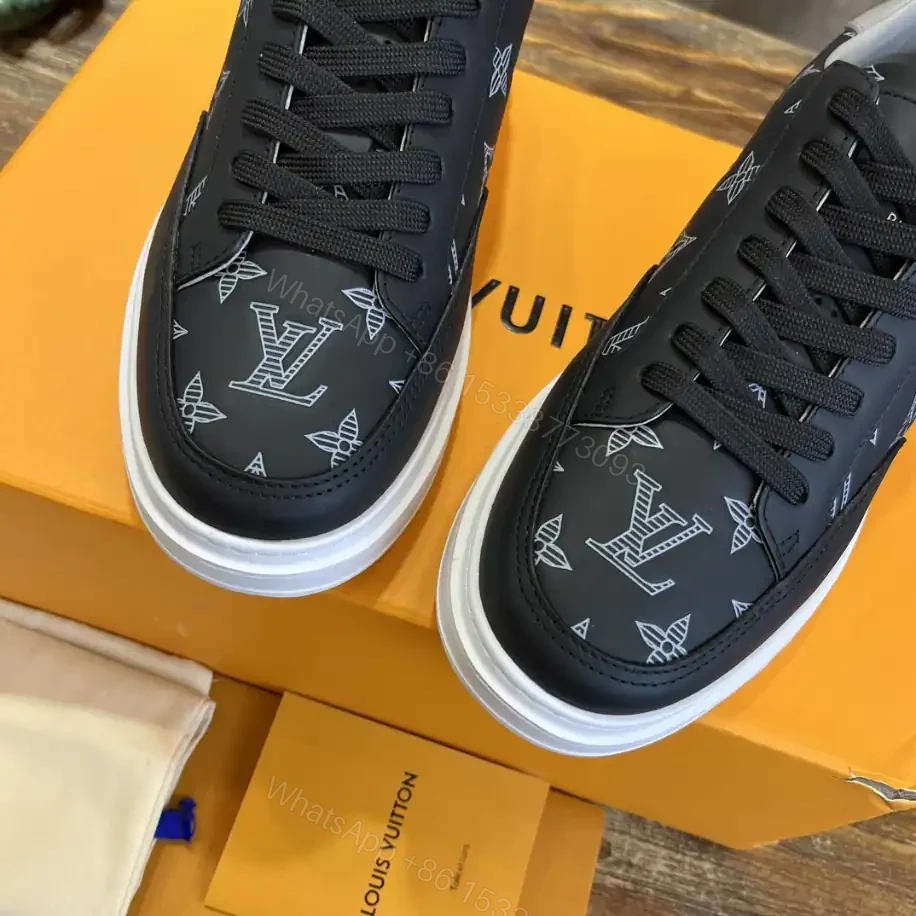 View 9 of LOUIS VUITTON BEVERLY HILLS SNEAKER IN BLACK – LSVT340