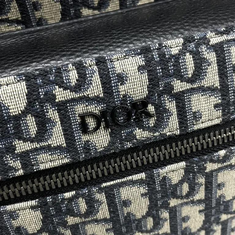 View 3 of Monogram-Dior Mini Backpack: Subtle Luxury, Everyday Versatility