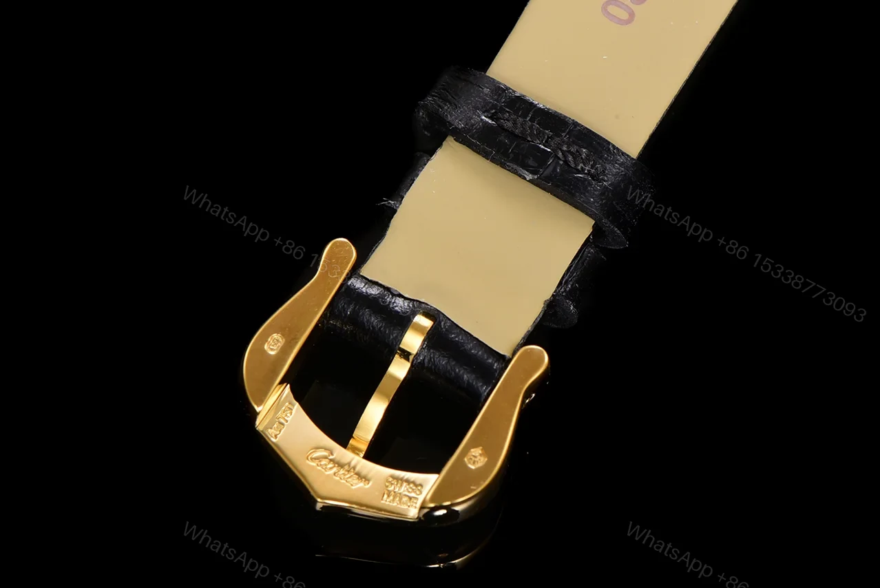 View 7 of Cartier Tank Louis Cartier Large Quartz Yellow Gold Silver WGTA0067