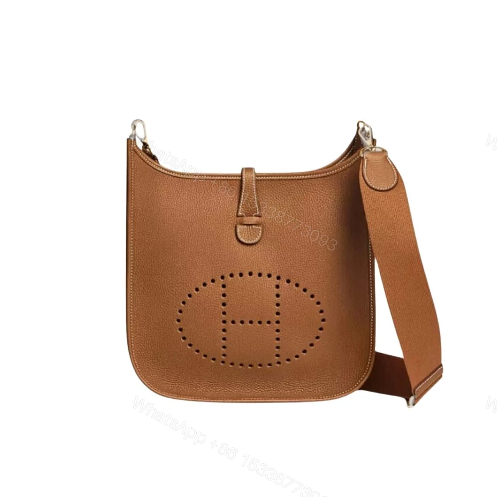 Hermes Evelyne 29 Clemence Brown 25cm — view 1