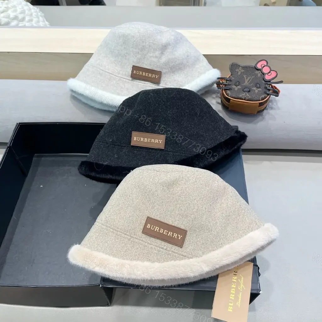 View 10 of Charcoal Wool Bucket Hat: Modern Luxury, Textured Comfort