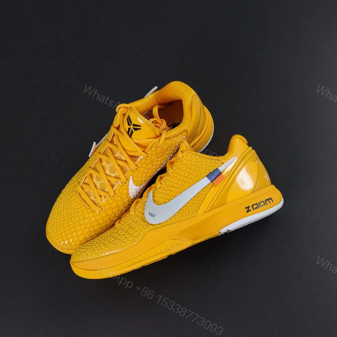 View 7 of Off White Kobe 6 Protro Yellow Reps