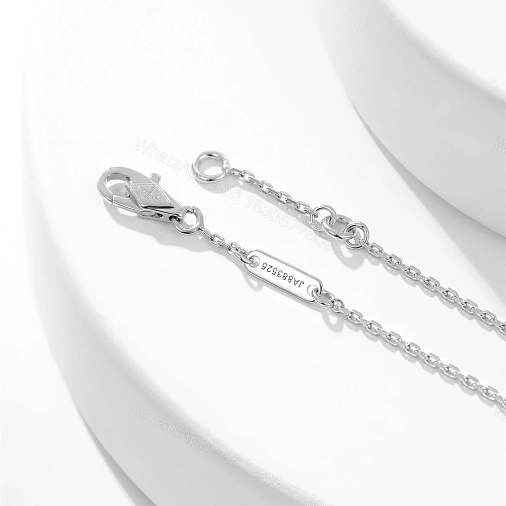 View 7 of 高仿首飾VanCleef&Arpels*RP0J500三葉草鑽石白金手鏈
