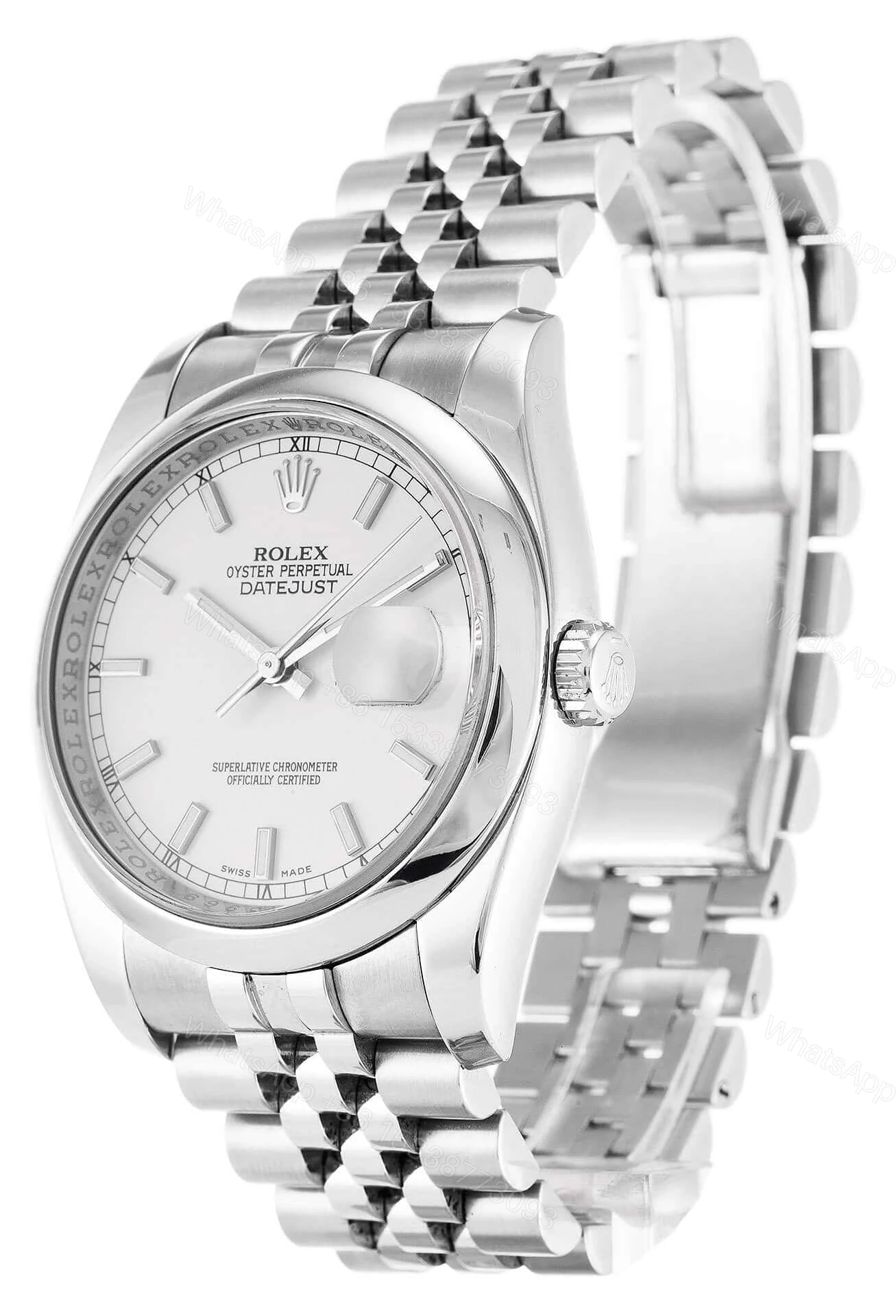 View 2 of ROLEX DATEJUST 116200 36MM WHITE DIAL
