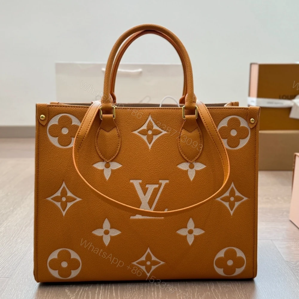 View 2 of Louis Vuitton Onthego MM Bag Orange 35Cm M45982