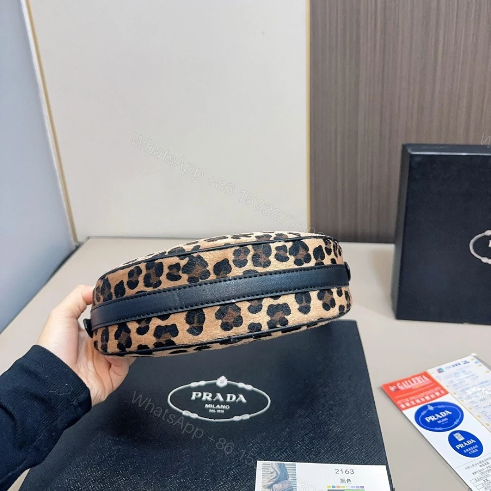 View 5 of PRADA ARQUÉ PRINTED SHOULDER BAG HONEY 22CM