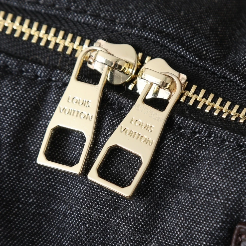 View 7 of Louis Vuitton Speedy Bandouliere 25 Black Jeans 25Cm M26956