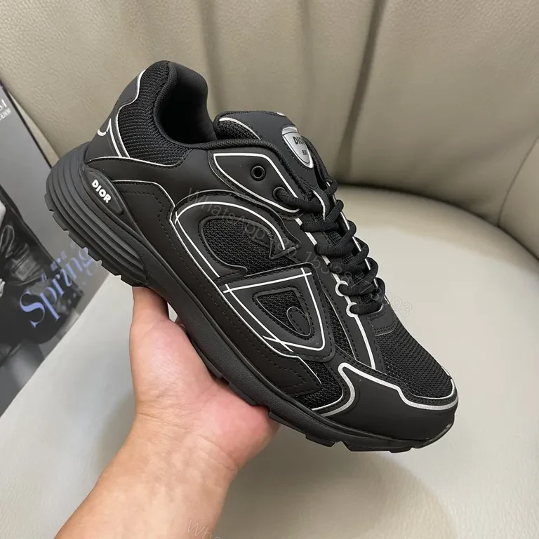 Chic Tech-Textured Sneakers: Dior-Inspired, All-Day Comfort — view 1