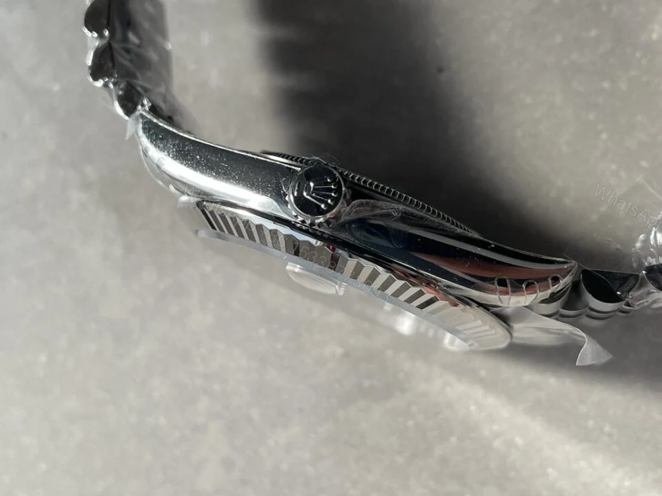 View 10 of VSF Factory 1:1 Rolex Datejust 41mm 126334 904L SS Fluted Bezel Patterned Blue MOTIF Dial VS3235
