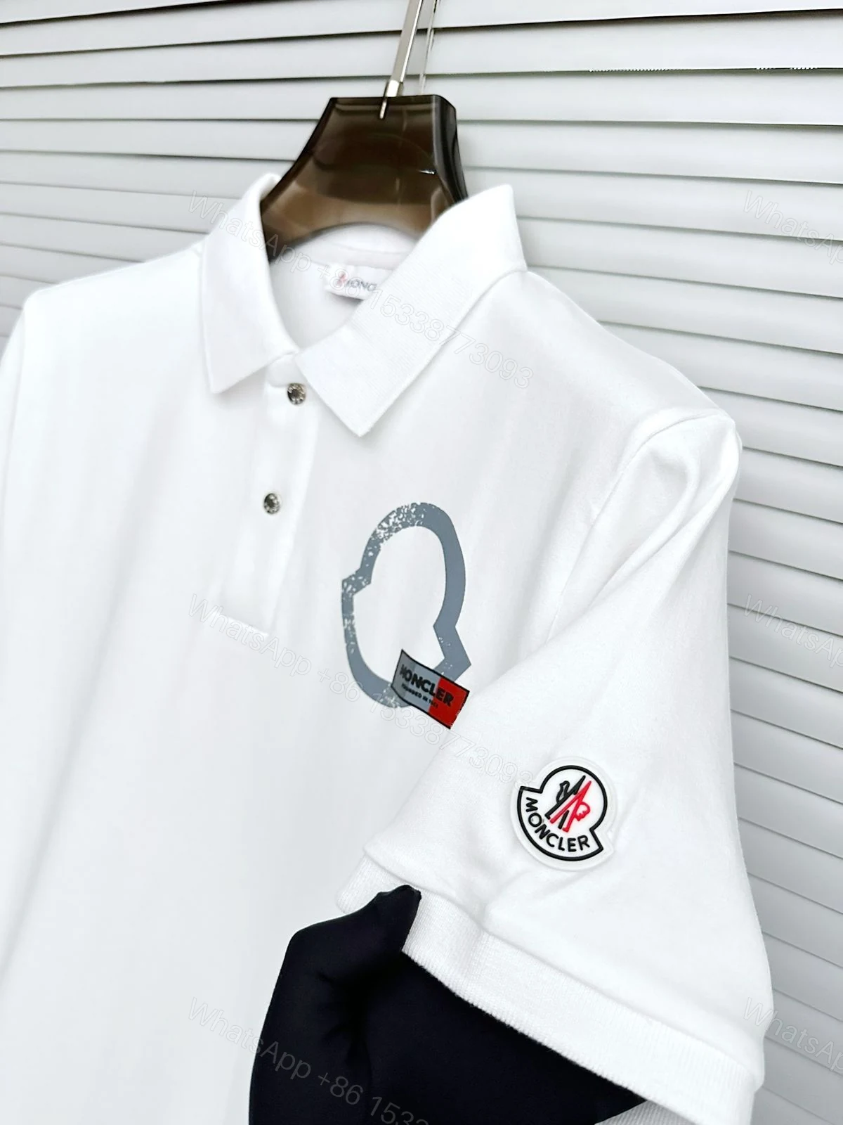 View 4 of FIRST COPY MONCLER IMPORTED QUALITY 2025 POLO TEES
