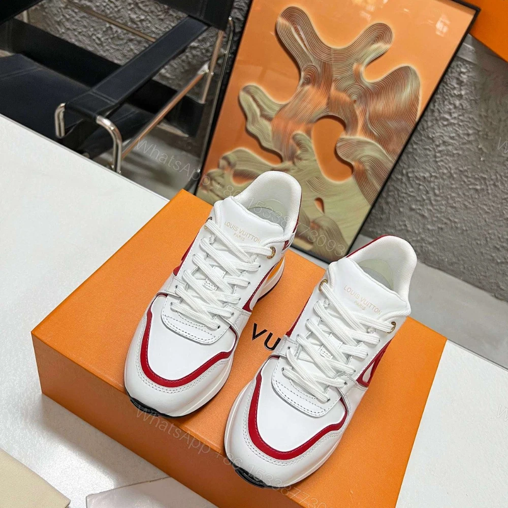 View 6 of Louis Vuitton Neo Run Away Sneaker White And Red