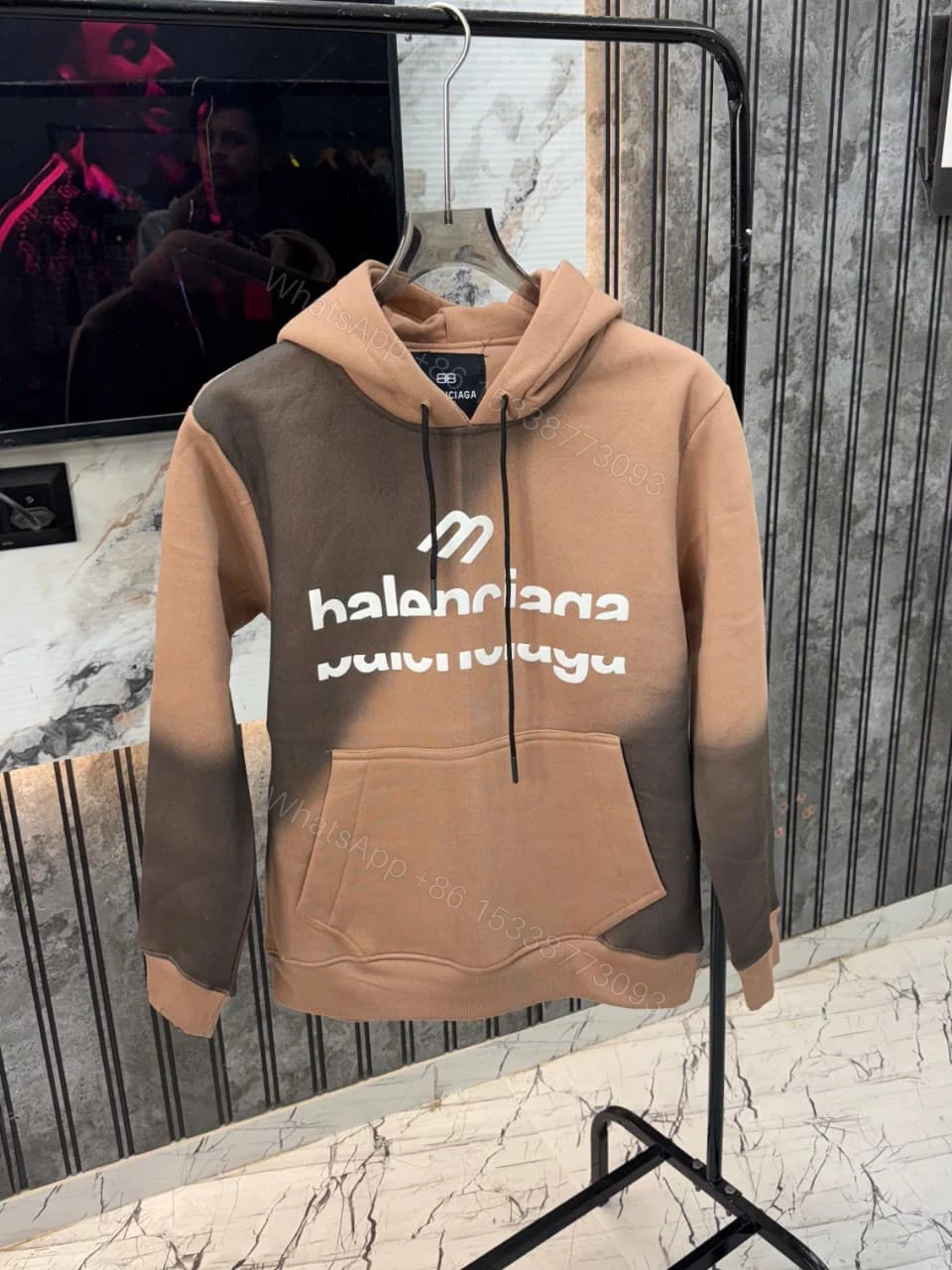 View 3 of First Copy Balenciaga Hoodie for Men