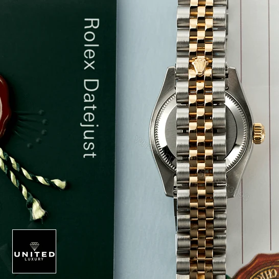 View 10 of Rolex Datejust 179173 Yellow Gold & Diamond Silver Dial Replica
