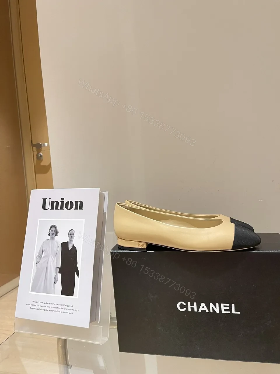 View 2 of Neutral Nude Cap-Toe Pumps: Luxe Everyday Sophistication