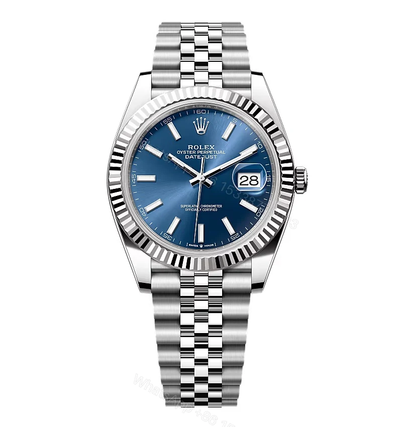 Rolex Datejust Blue Dial 126334 Jubilee 41 mm — view 1