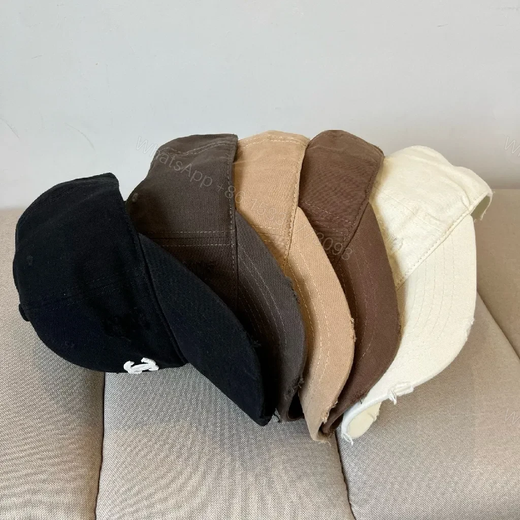 View 7 of Distressed Cotton Cap — Modern Edge, Everyday Luxury
