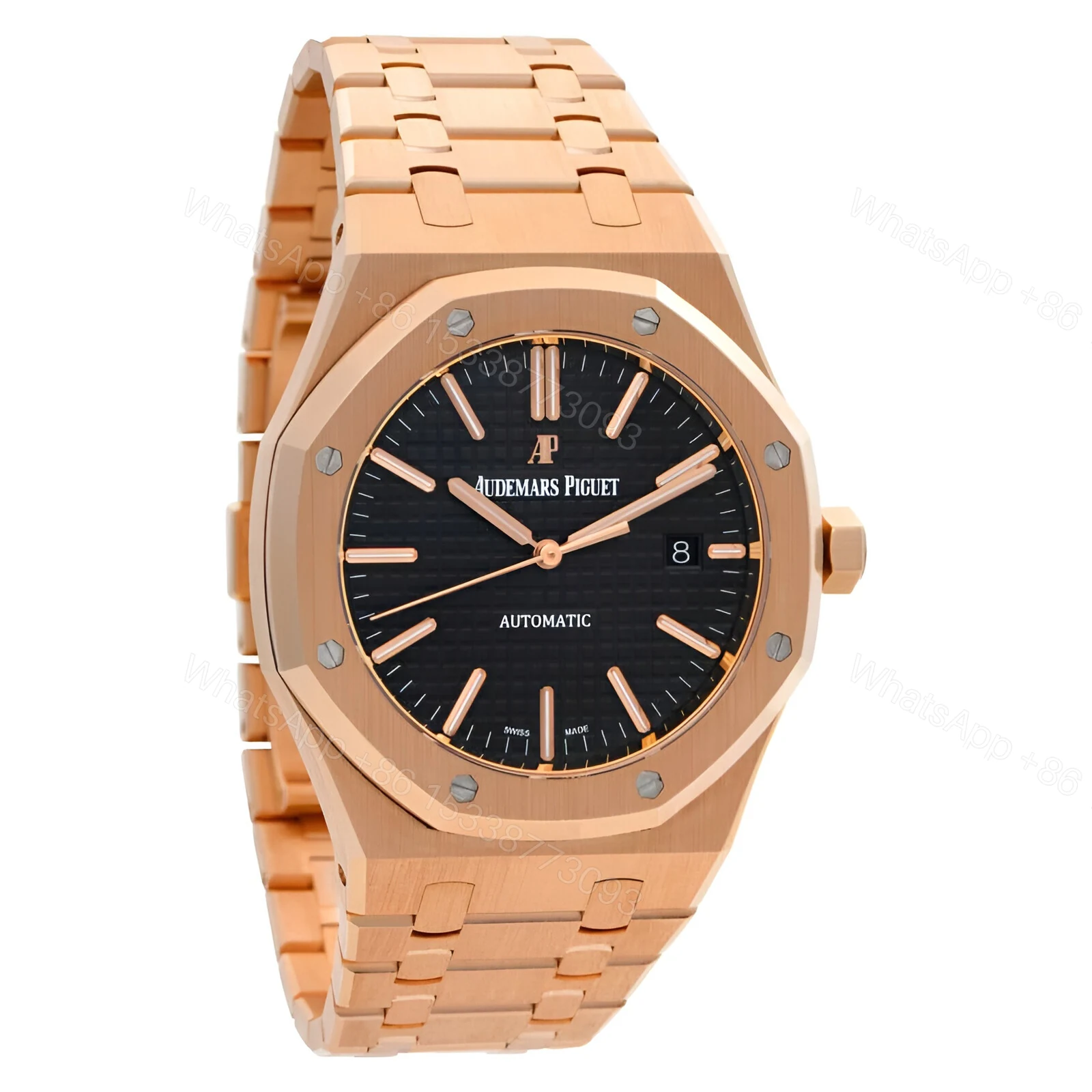 View 2 of Audemars Piguet Royal Oak 15400OR.OO.1220OR.01 Replica
