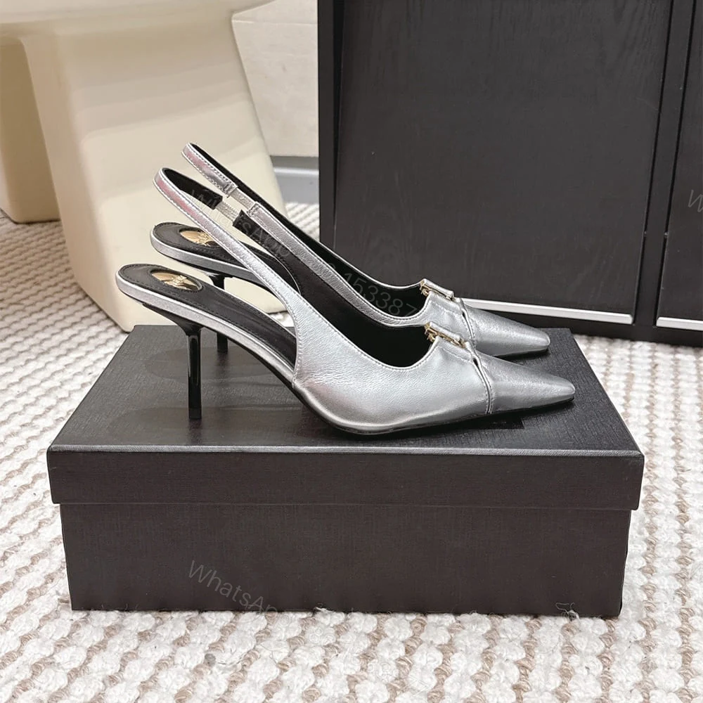 View 2 of YSL BABYLONE BRETEUIL slingback pumps