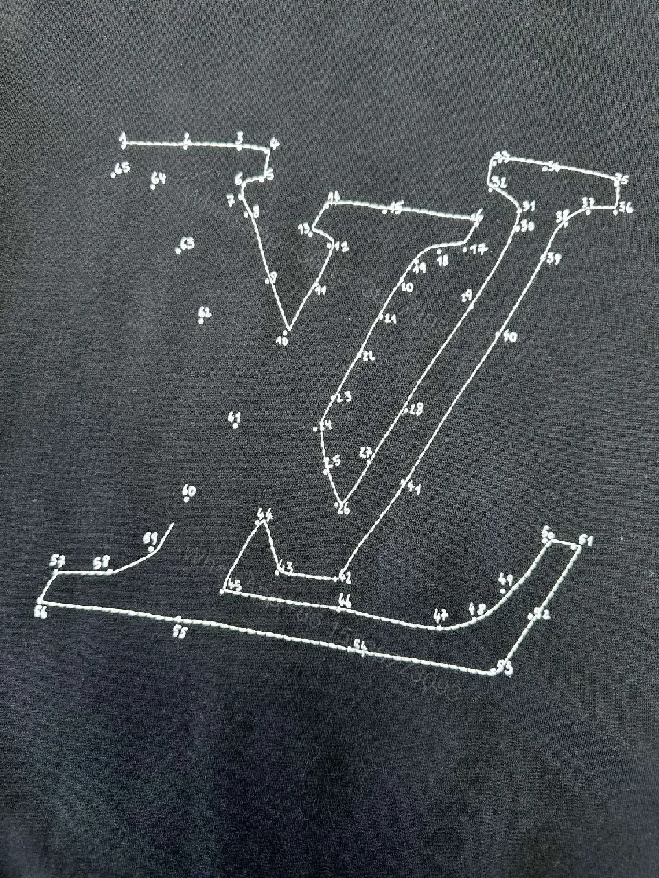 View 5 of Black Cotton Blend Hoodie: Subtle Lux, Handcrafted Logo, Relaxed Fit