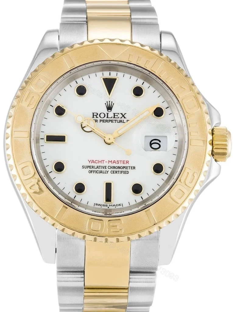 Replica Rolex Yacht-Master White Dial 16623-2 — view 1
