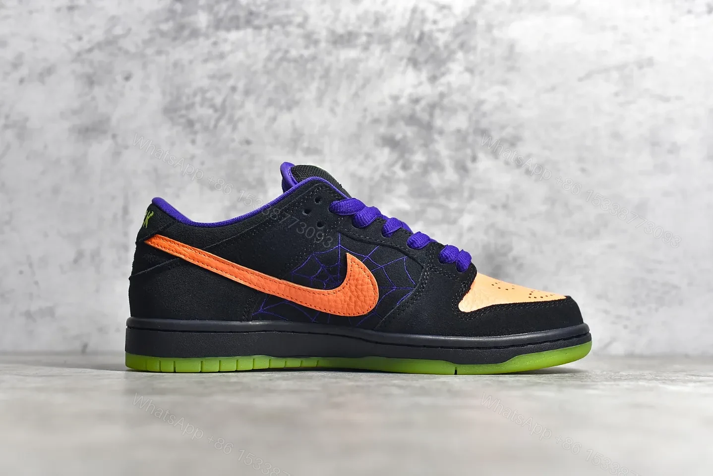View 2 of Nike Dunk SB Low Night of Mischief Halloween Replicas