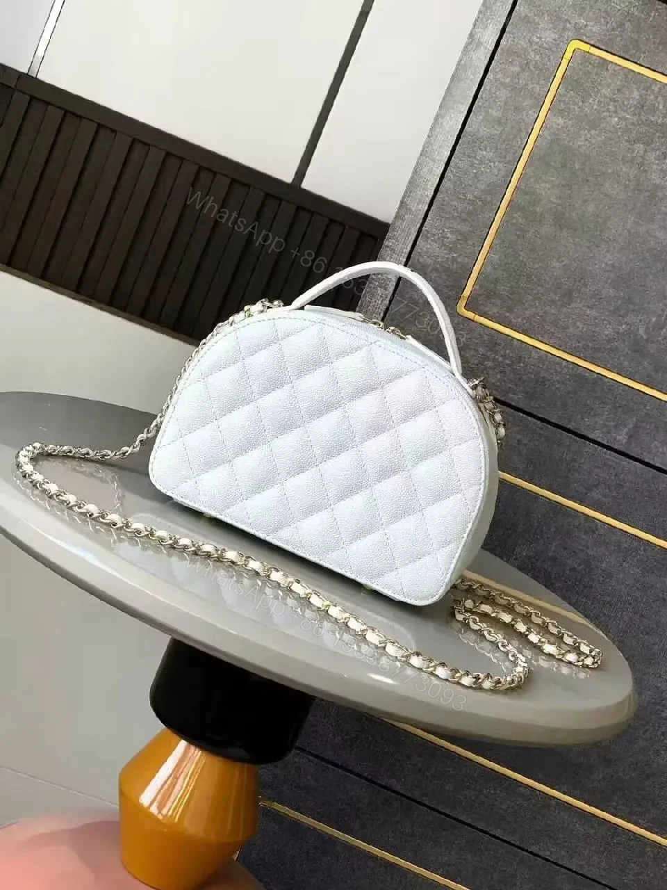 View 4 of Quilted Mini Bag: Gold-Hardware Luxury, Everyday Chic