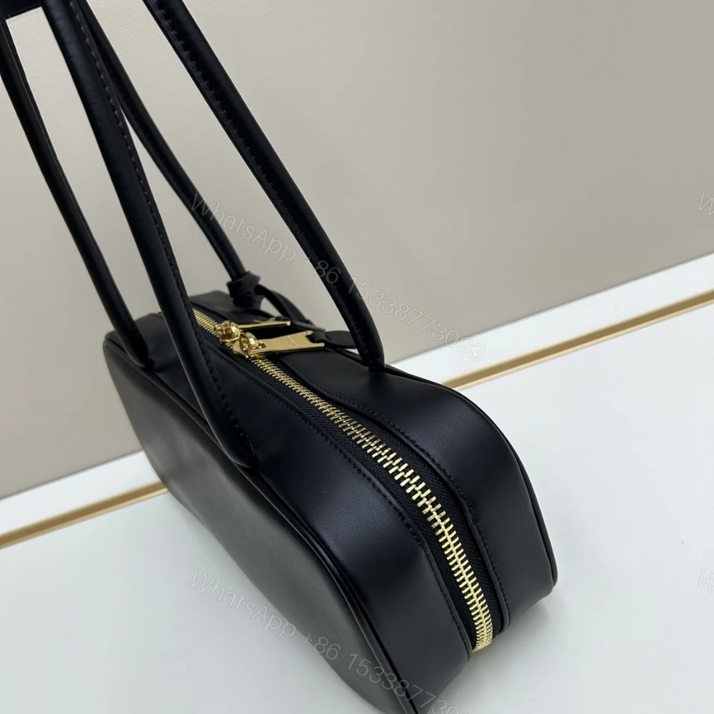 View 3 of MIUMIU BEAU BAG SAND BLACK 28CM 5BB173 2CRW F0002 V OTM