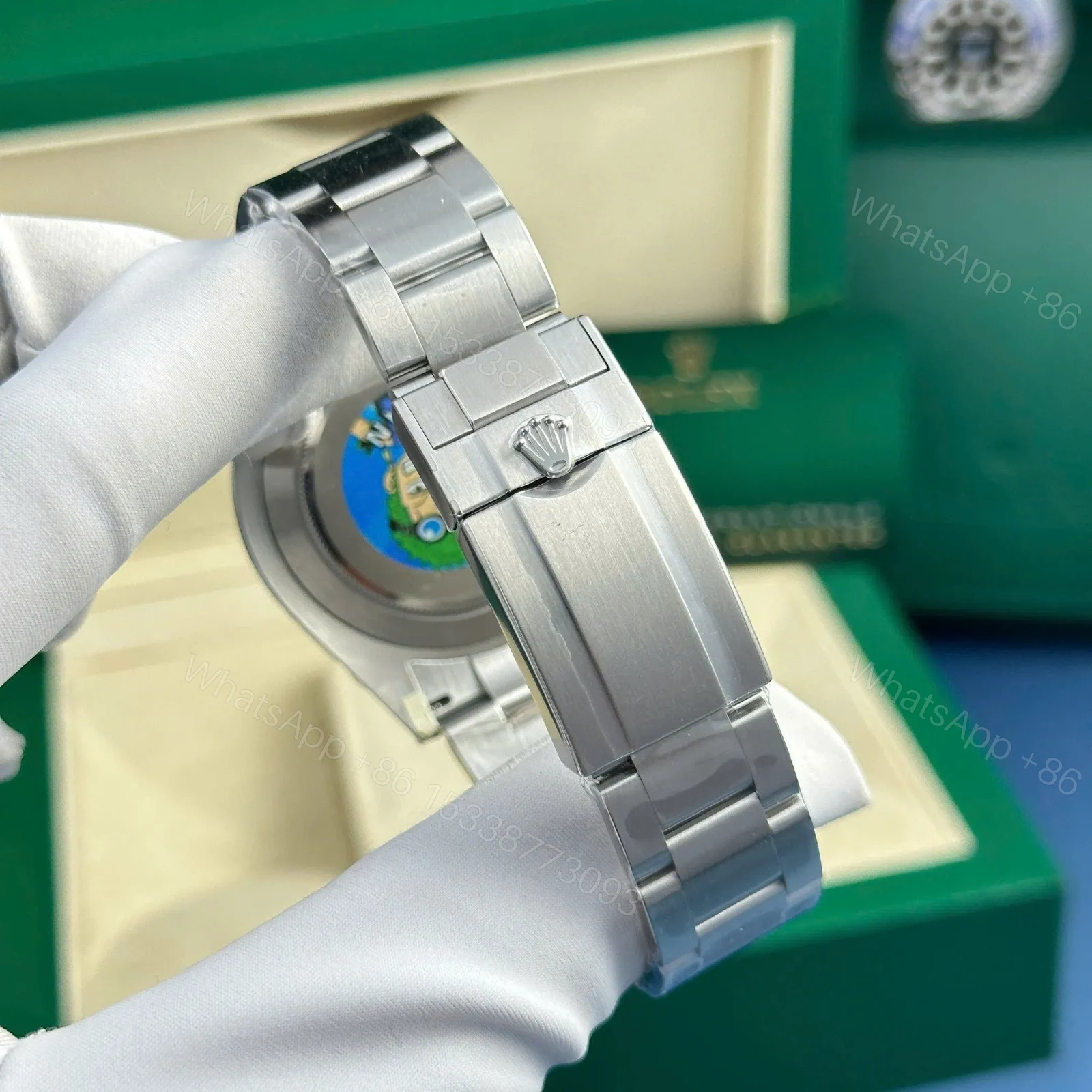 View 5 of Replica Rolex “Polar” Explorer II White Dial 226570 WSO