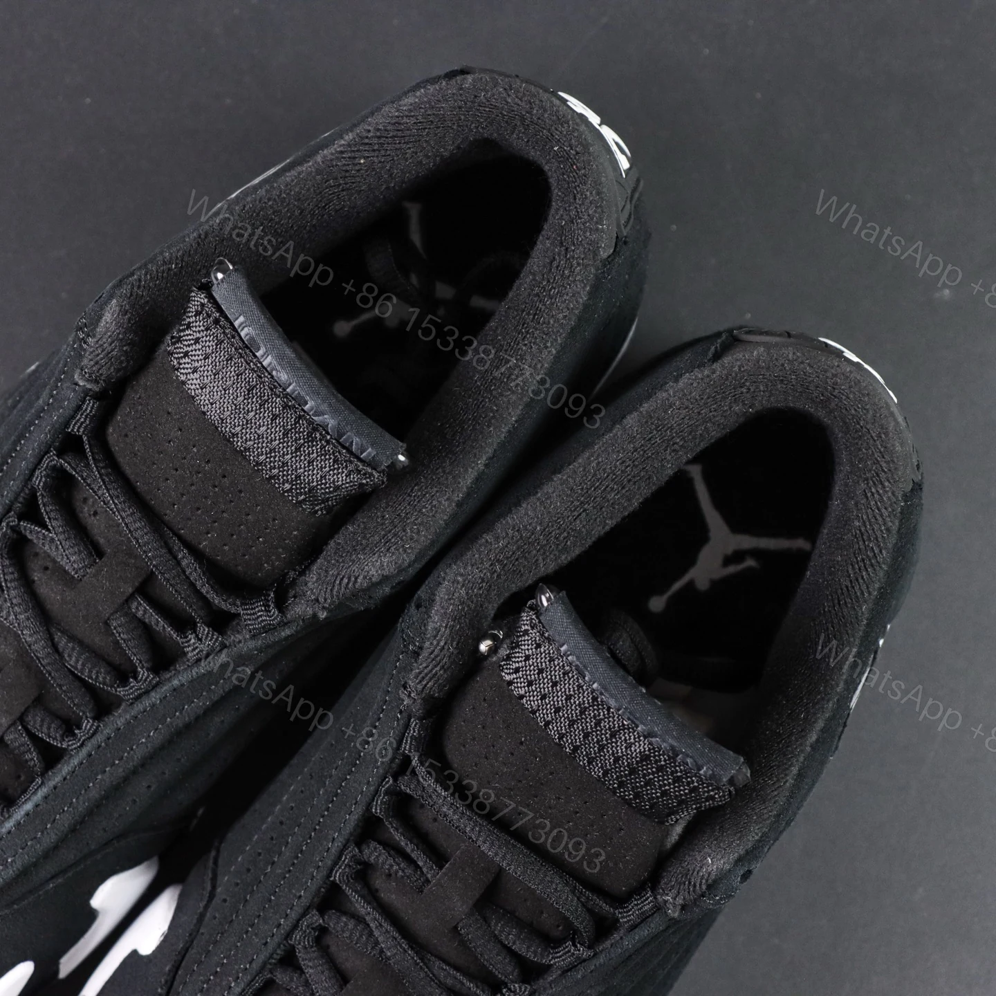 View 4 of Air Jordan 14 Retro Bred Black and White