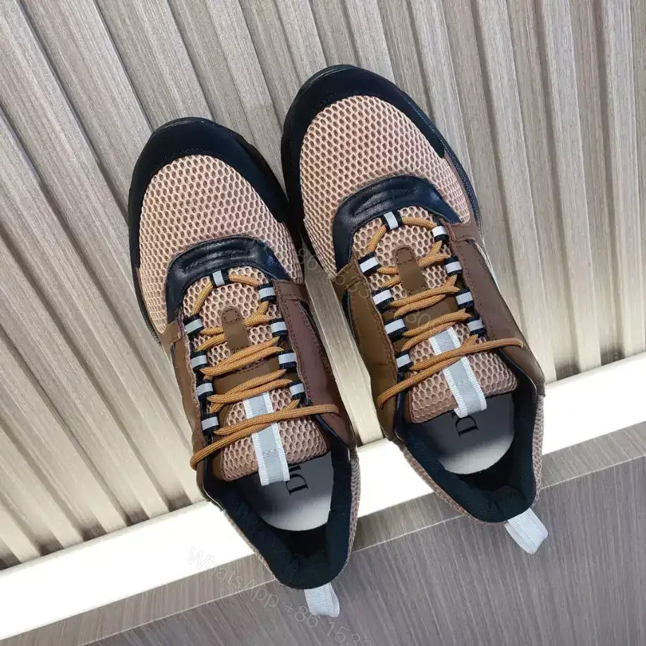 View 7 of B22 SNEAKER TECHNICAL MESH WITH AND CALFSKIN – CD128