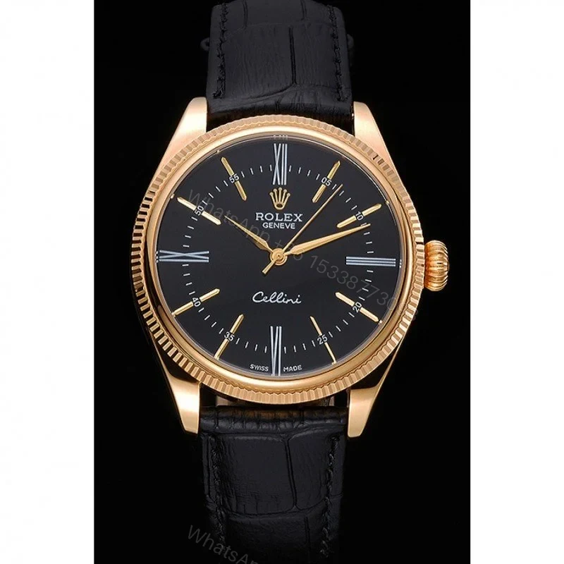 View 2 of Replica Rolex Cellini Black Dial 622832