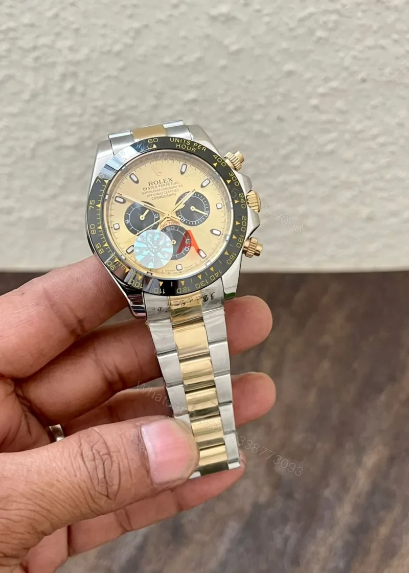 View 2 of Rolex Oyster Perpetual Daytona Golden Dial 41mm Automatic
