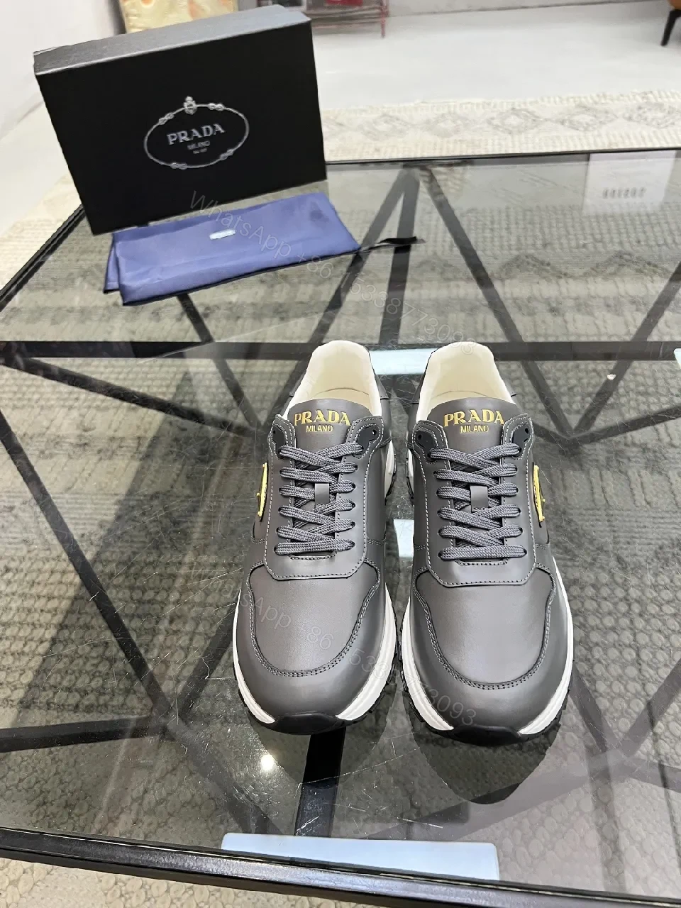 View 2 of Bold Leather High-Top Sneakers, Luxe Comfort, Everyday Style