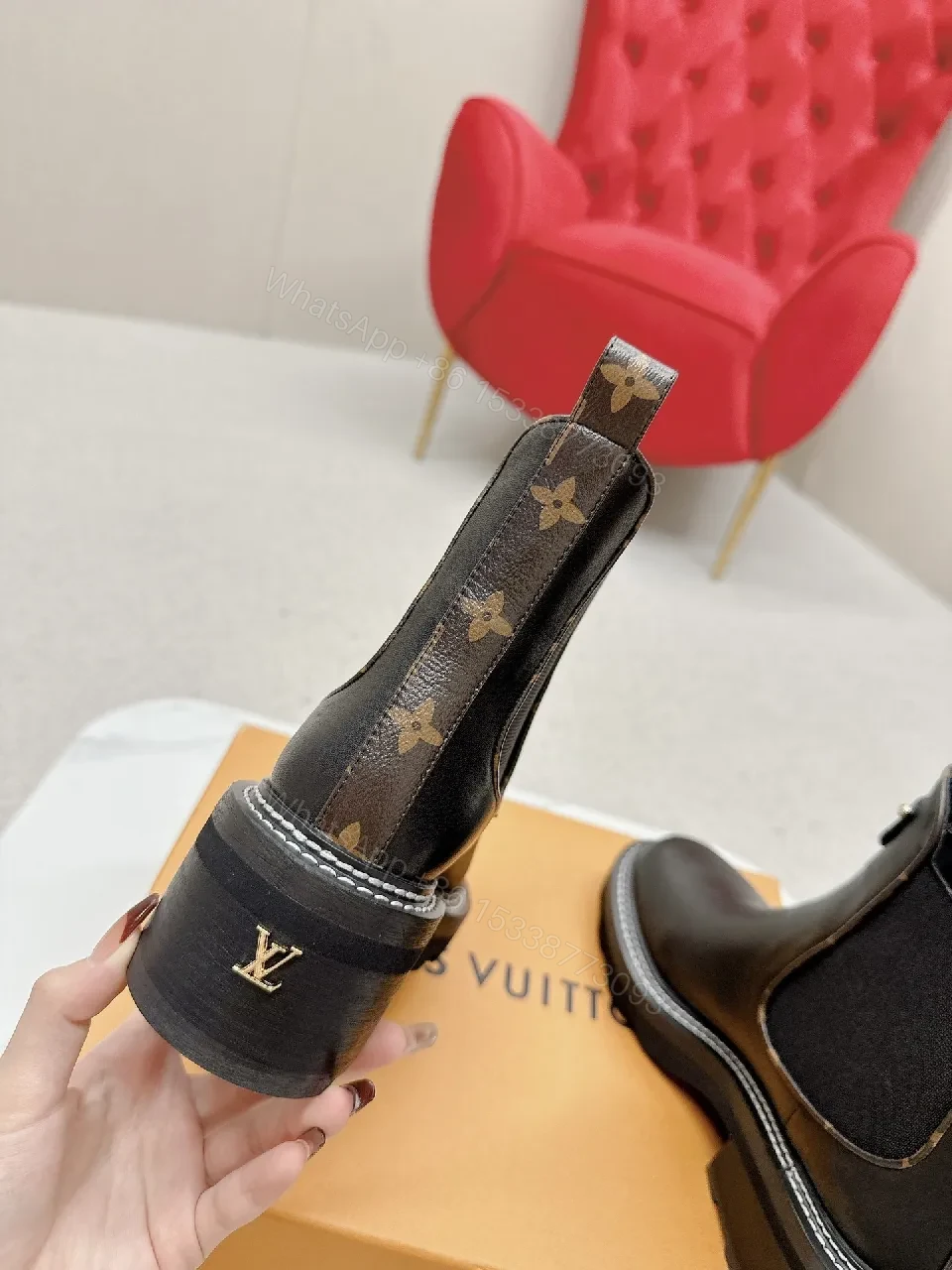 View 7 of Smooth Leather Chelsea Boots: All-Day Comfort, Black, Slim Profile