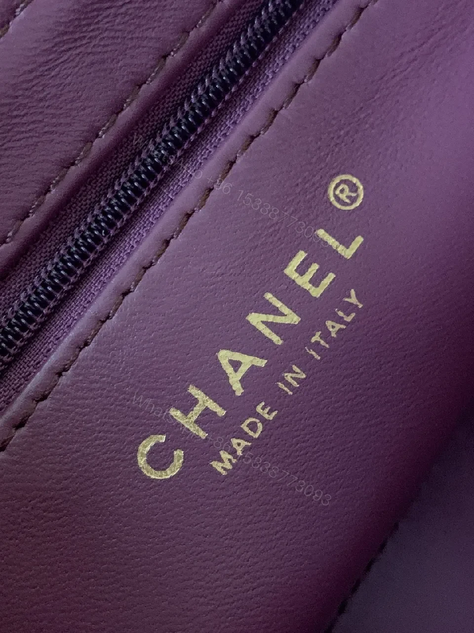 View 3 of Chic Quilted Mini Bag — Burgundy Leather, Gold Hardware, Compact Luxe