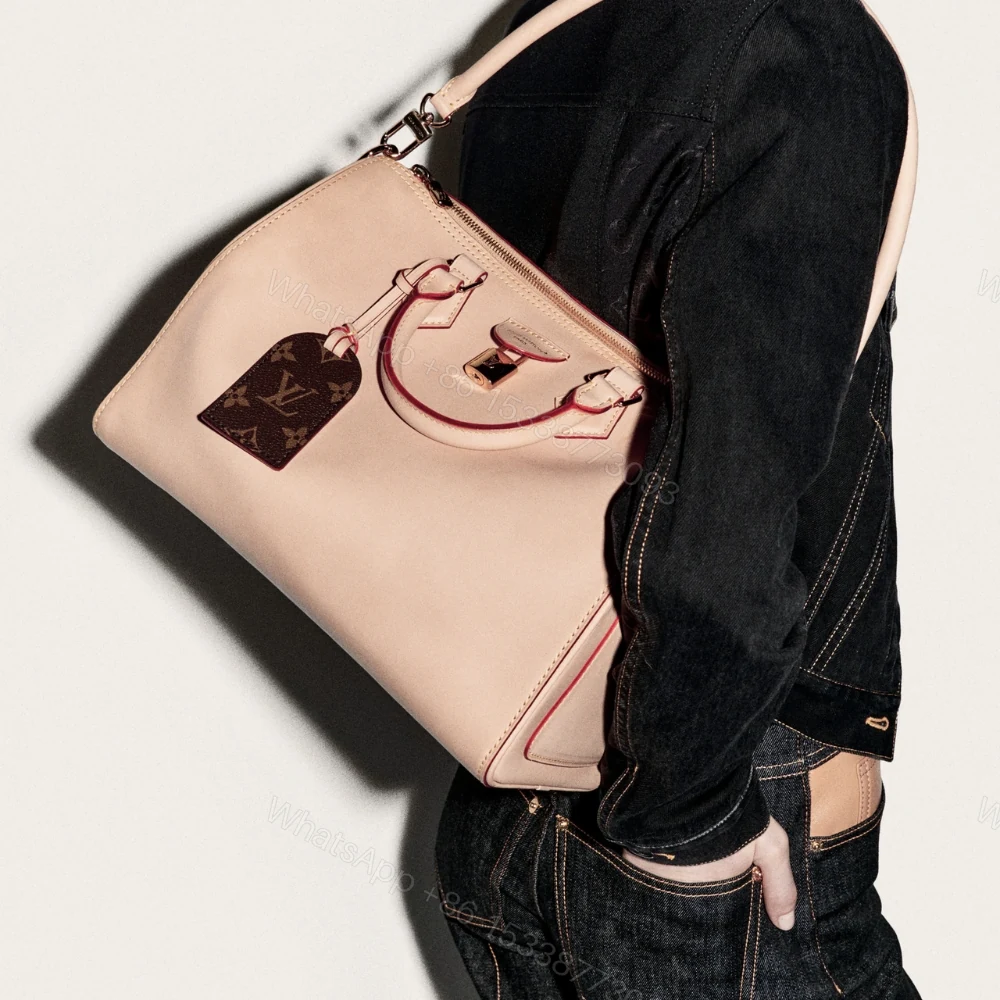 View 3 of Louis Vuitton Speedy Soft 30 Beige 30Cm M27387