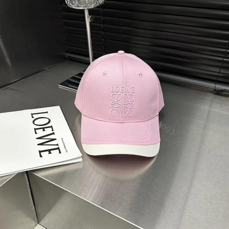 View 3 of Bold Logo Cap with Contrast Brim â€” Luxury Everyday Headwear