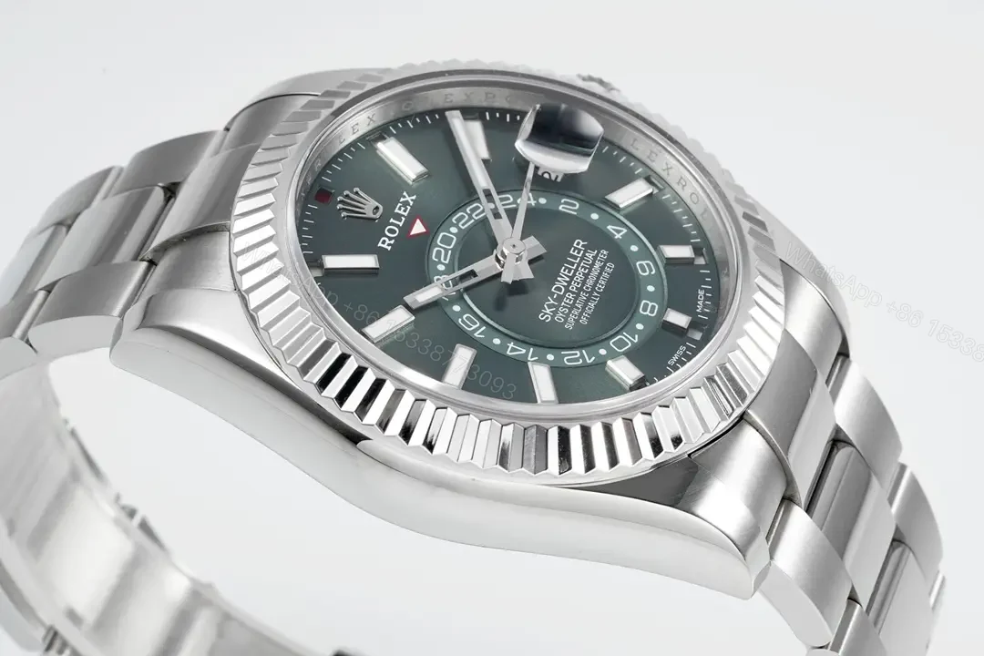 View 4 of Rolex Sky-Dweller Black Dial Oystersteel & White Gold 42MM 336934-0001