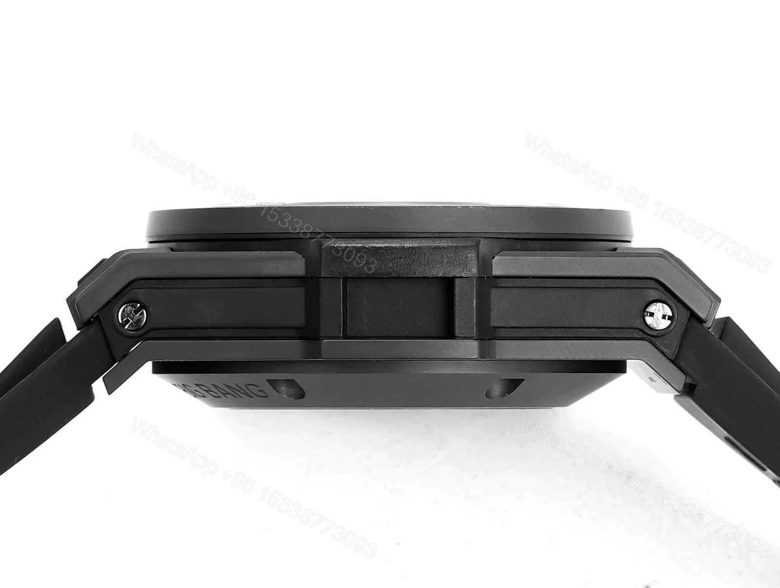 View 7 of Hublot Big Bang Unico Replica 45MM Premium Ceramic Case Black Rubber Strap Edition RG-HUBLOT-UNICO-BLACK-45