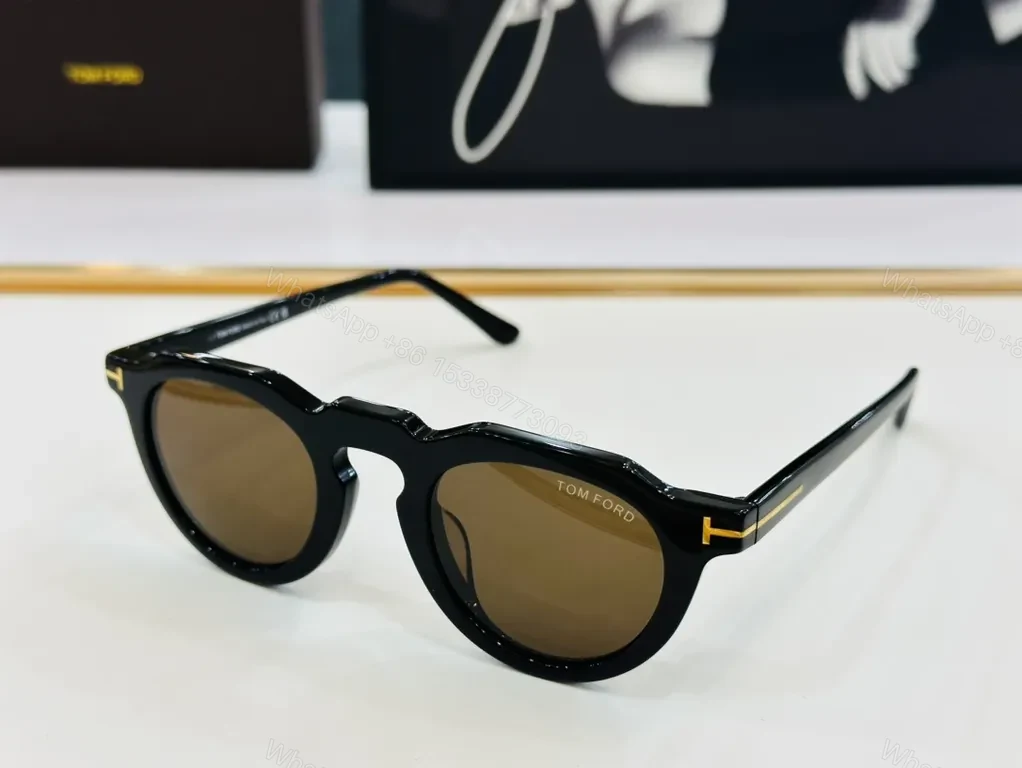 View 8 of Transparent Frame Gradient Blue Sunglasses â€“ Modern Luxe Style