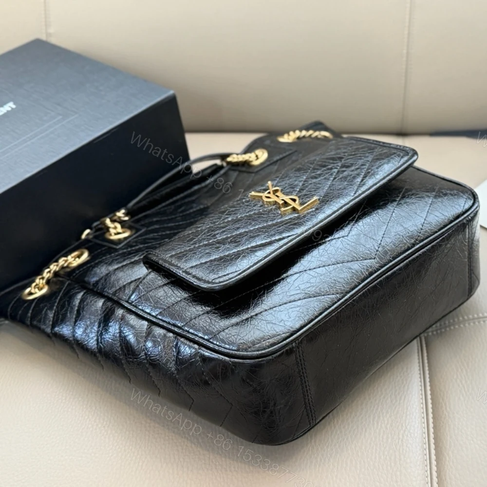 View 4 of Saint Laurent Niki Small Shopping In Vintage Black 30Cm
