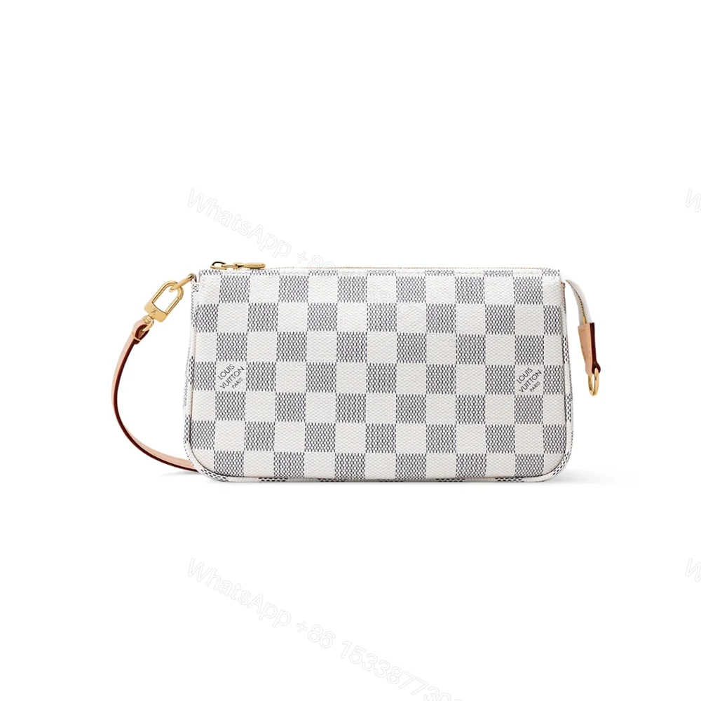 Louis Vuitton Pochette Accessoires Damier Azur 23Cm N40915 — view 1