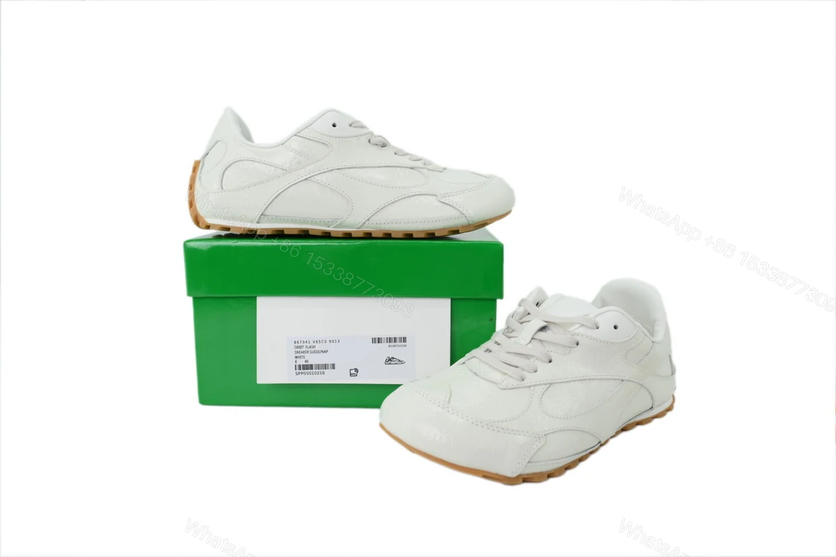 View 7 of Bottega Veneta Orbit Sneaker 'White' 867926 V65C0 9013